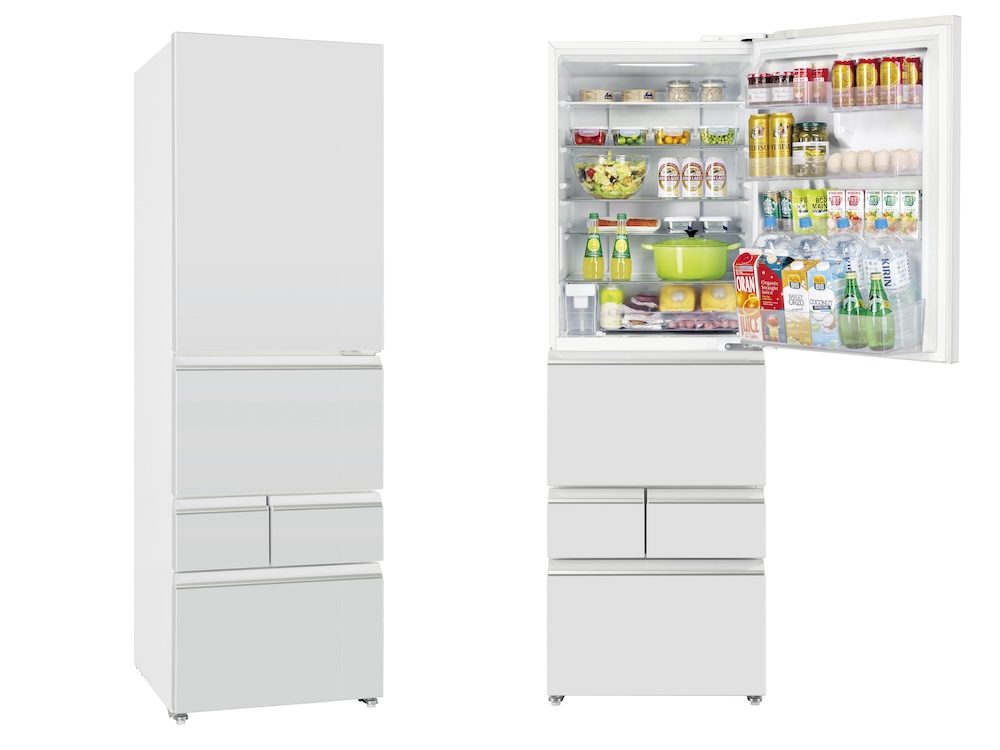 アクア、60cm角で置けるたっぷり容量の冷蔵庫 - 家電 Watch