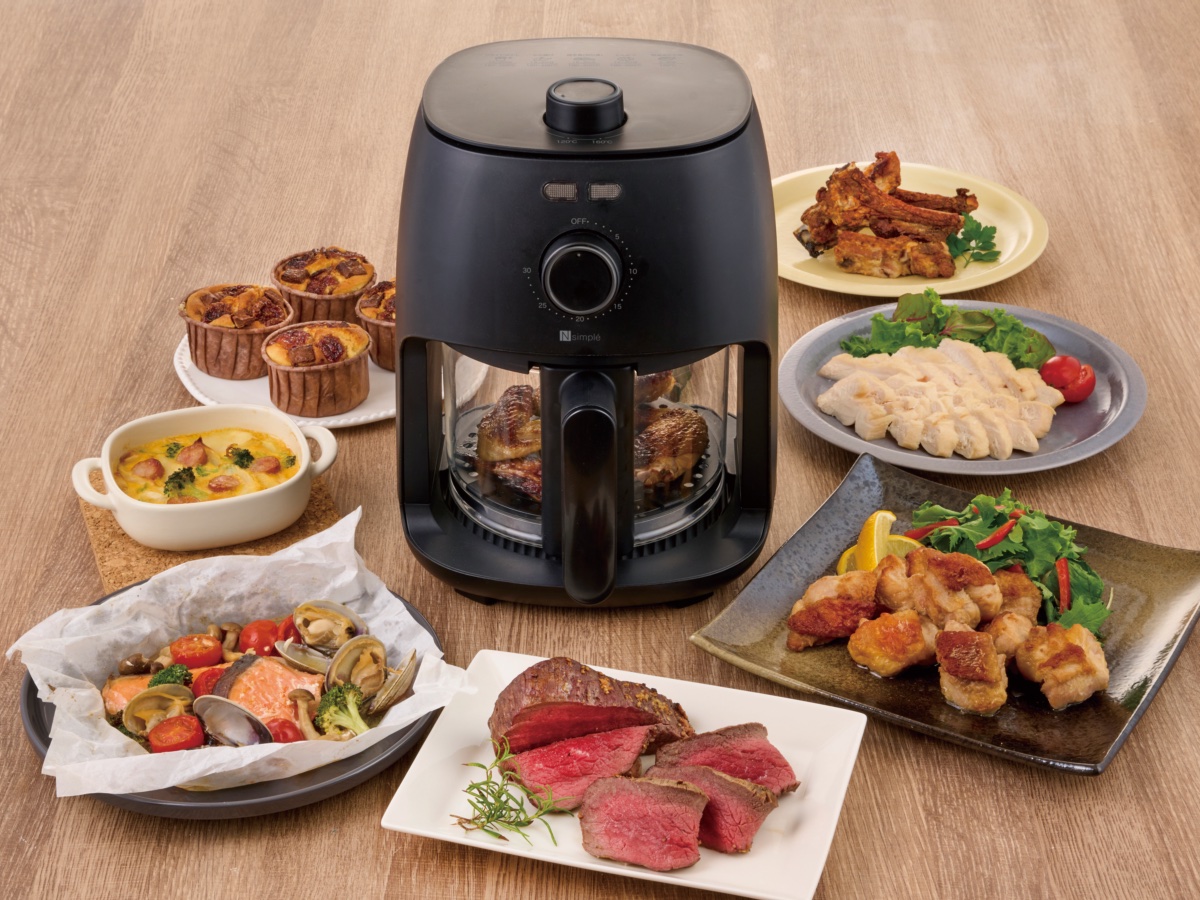 エアフライヤー 定価 9880円 中が見えるエアフライヤー5990円 ニトリとエディオン - 家電 Watch