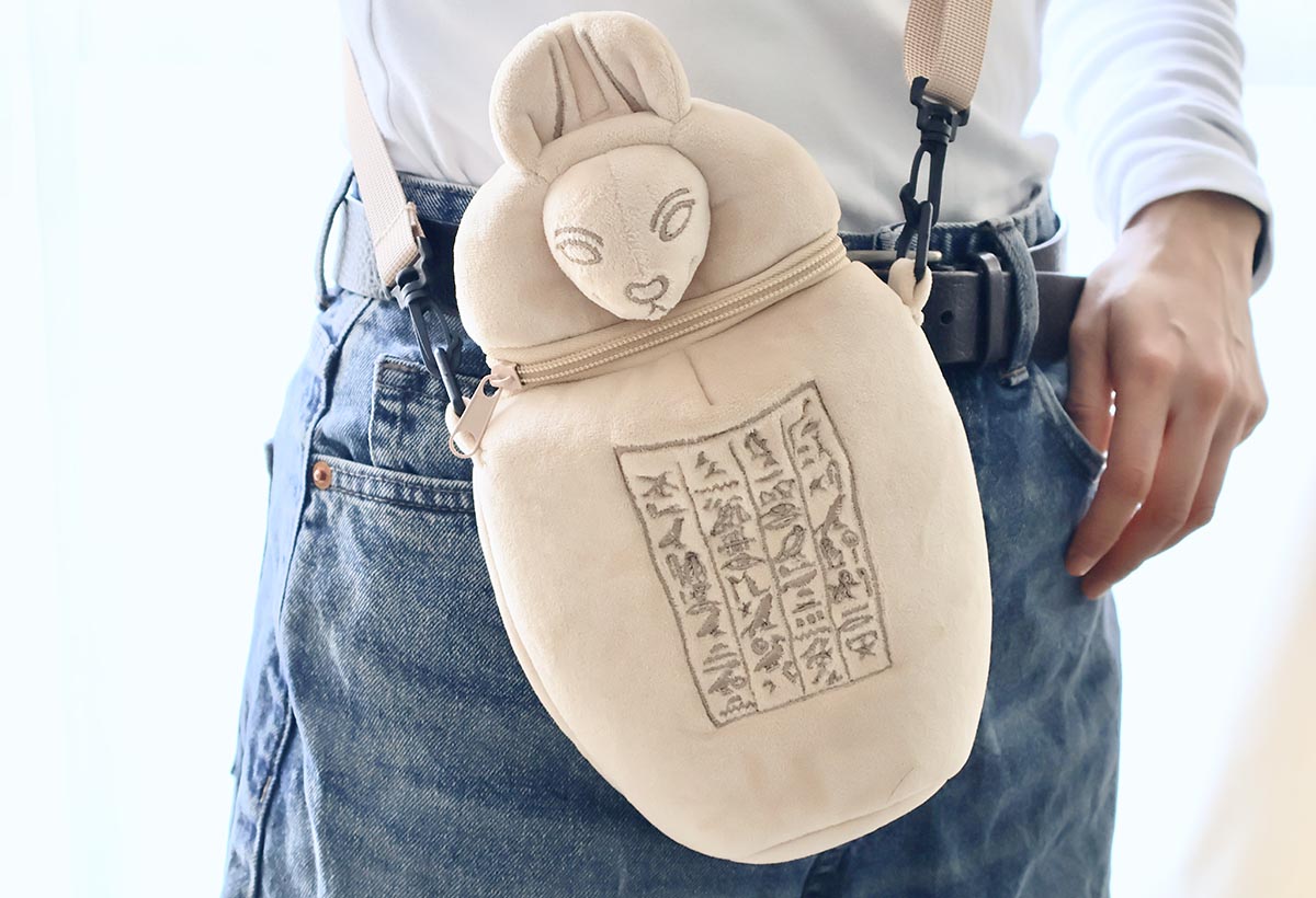 古代エジプト展 カノプス壺 ショルダーバッグ 古代エジプト展 「展覧会オリジナルグッズセット券」に関するお知らせ