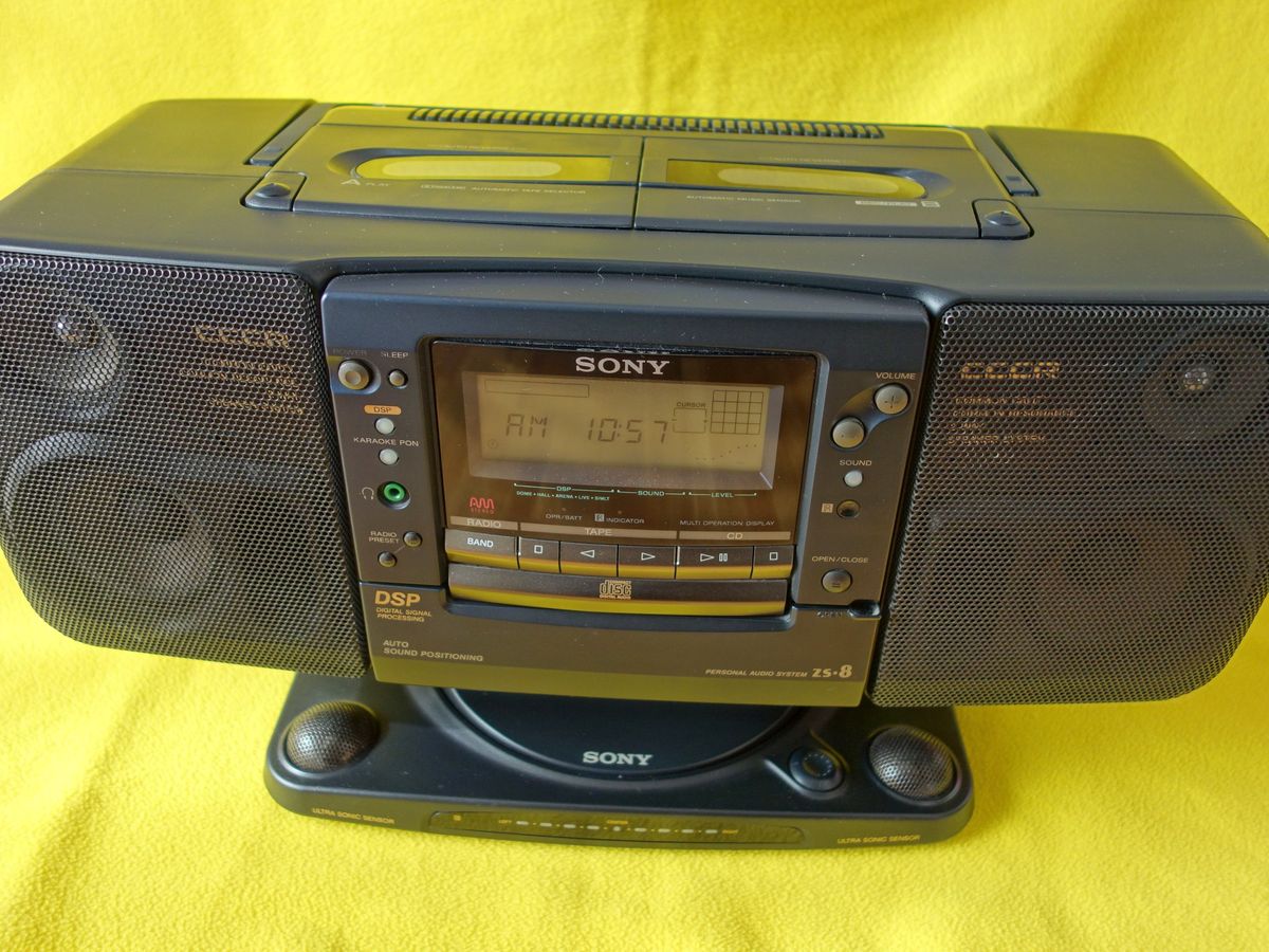 ソニー　ソナホーク　ジャンク 思い出家電】ソニーCDラジカセ「ソナホーク」30年間寄り添った - 家電Watch