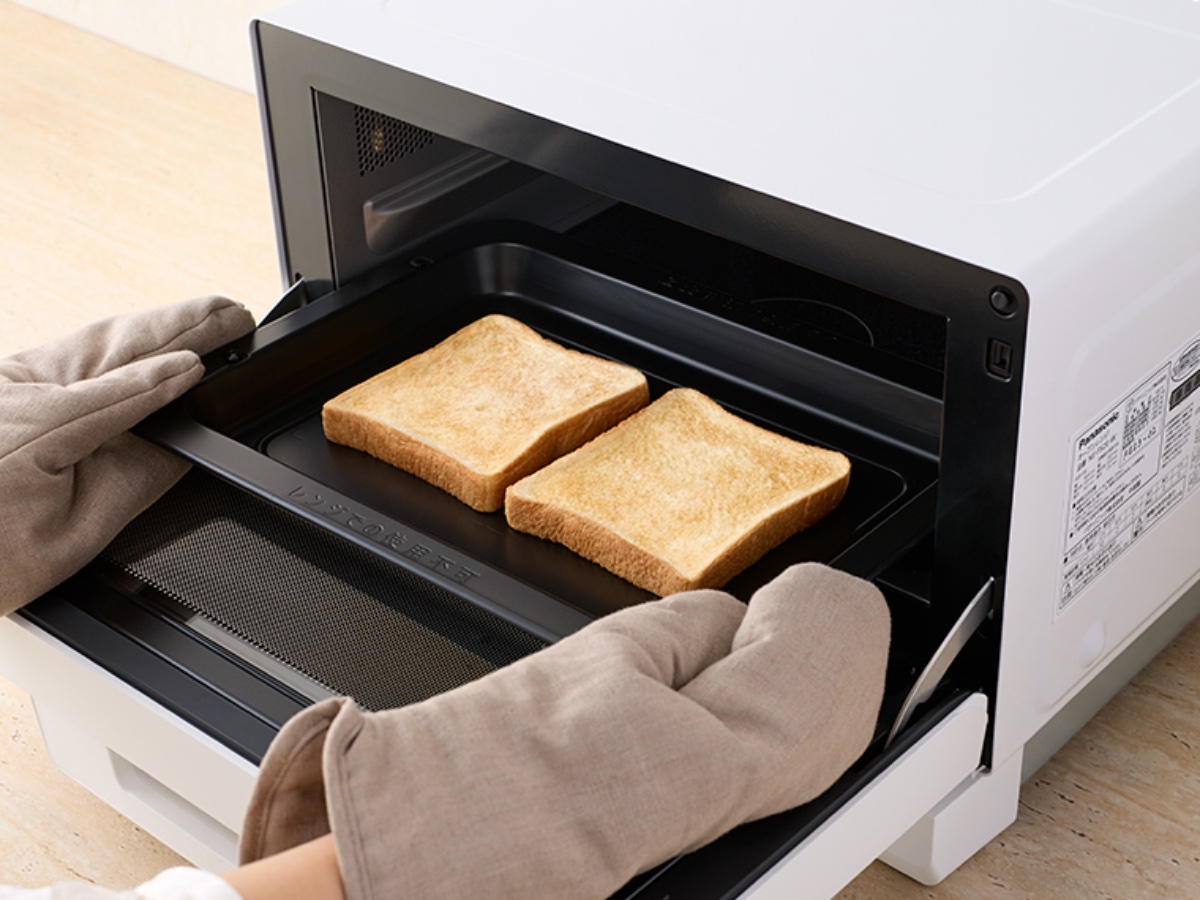 パナソニック、裏返さずパン両面焼けるオーブンレンジ - 家電 Watch