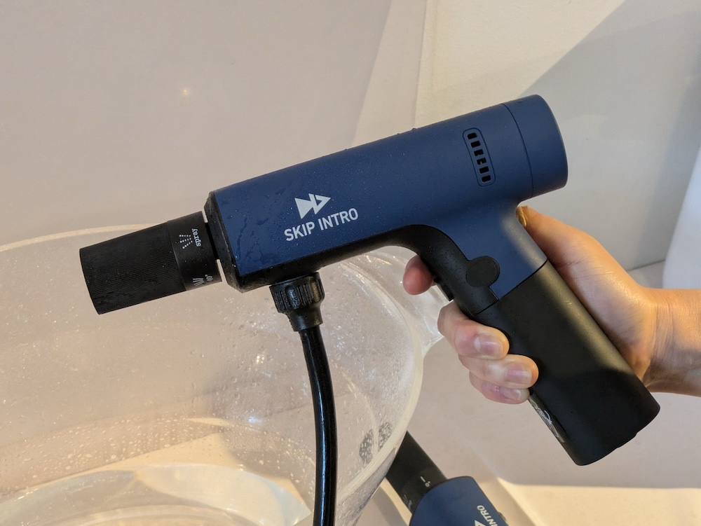 ハンディ高圧洗浄機に自動密封ゴミ箱 Makuake注目家電を見てきた