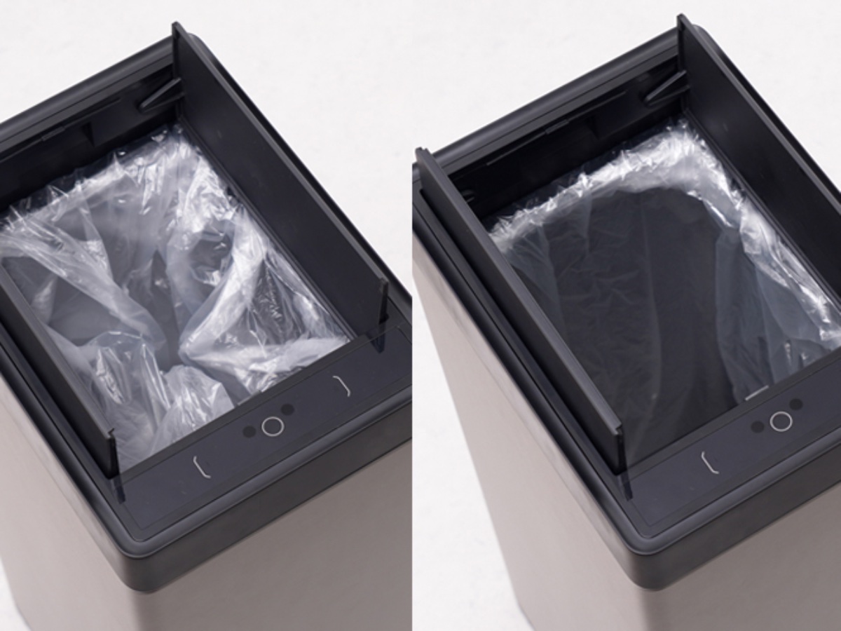 サンコー、袋を自動で広げるゴミ箱　市販のゴミ袋で - 家電 Watch