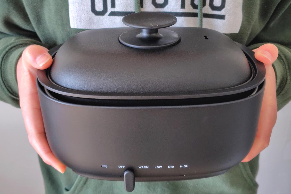 焼く・煮る・蒸すも一台で！無印の深型ホットプレートが万能すぎた