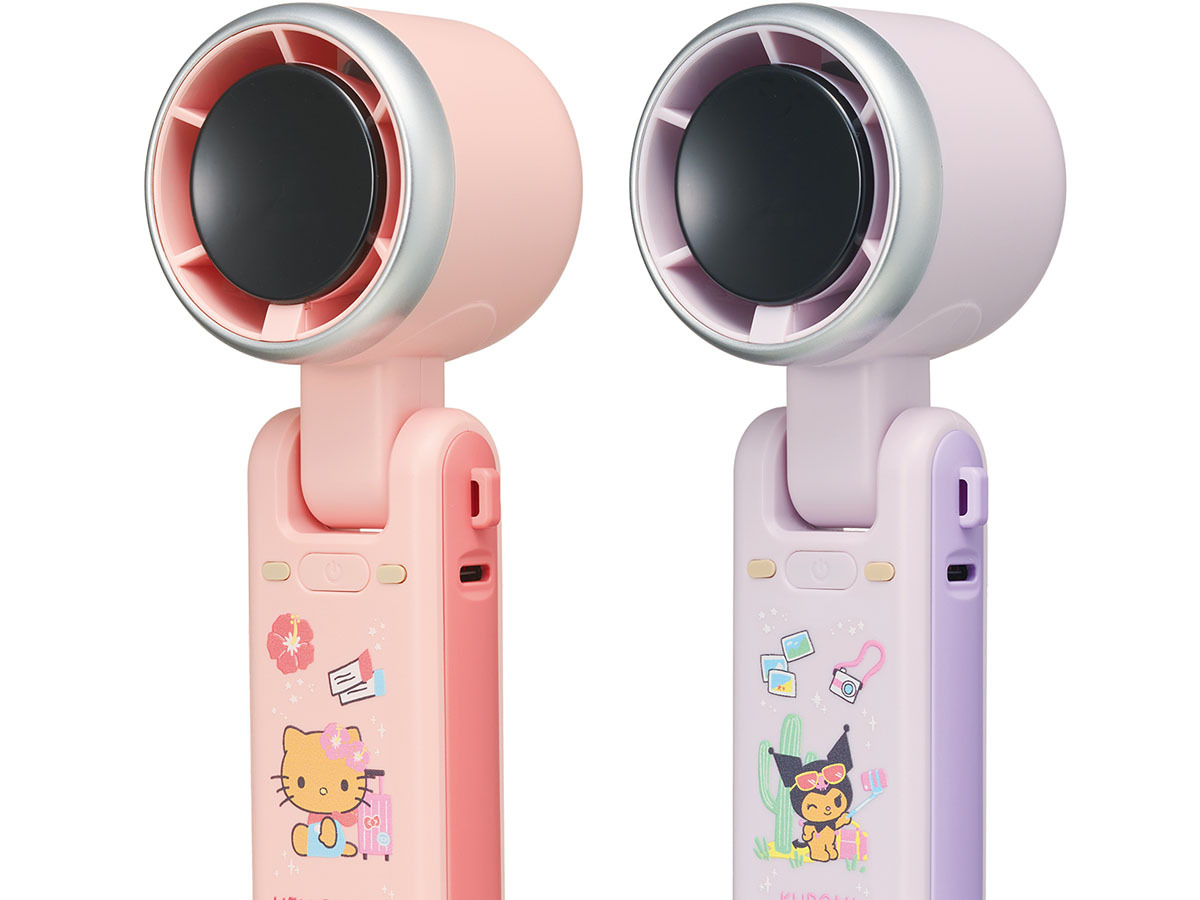 ハローキティ 卓上扇風機　日焼けキティ　ガングロキティ　サンリオ 新品】ハローキティ 当りくじ 扇風機 日焼けキティ サンリオ 1番くじ