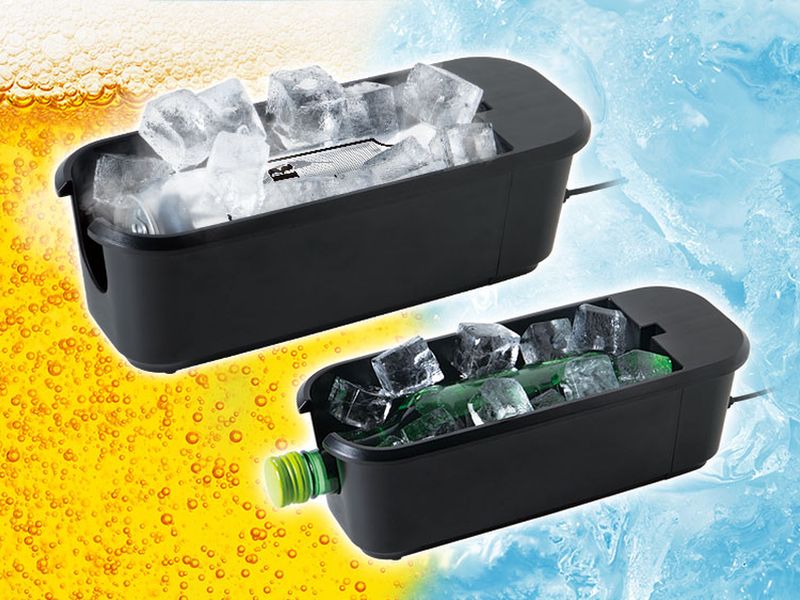 ビールをすぐ冷やす缶クーラー　外でも使える