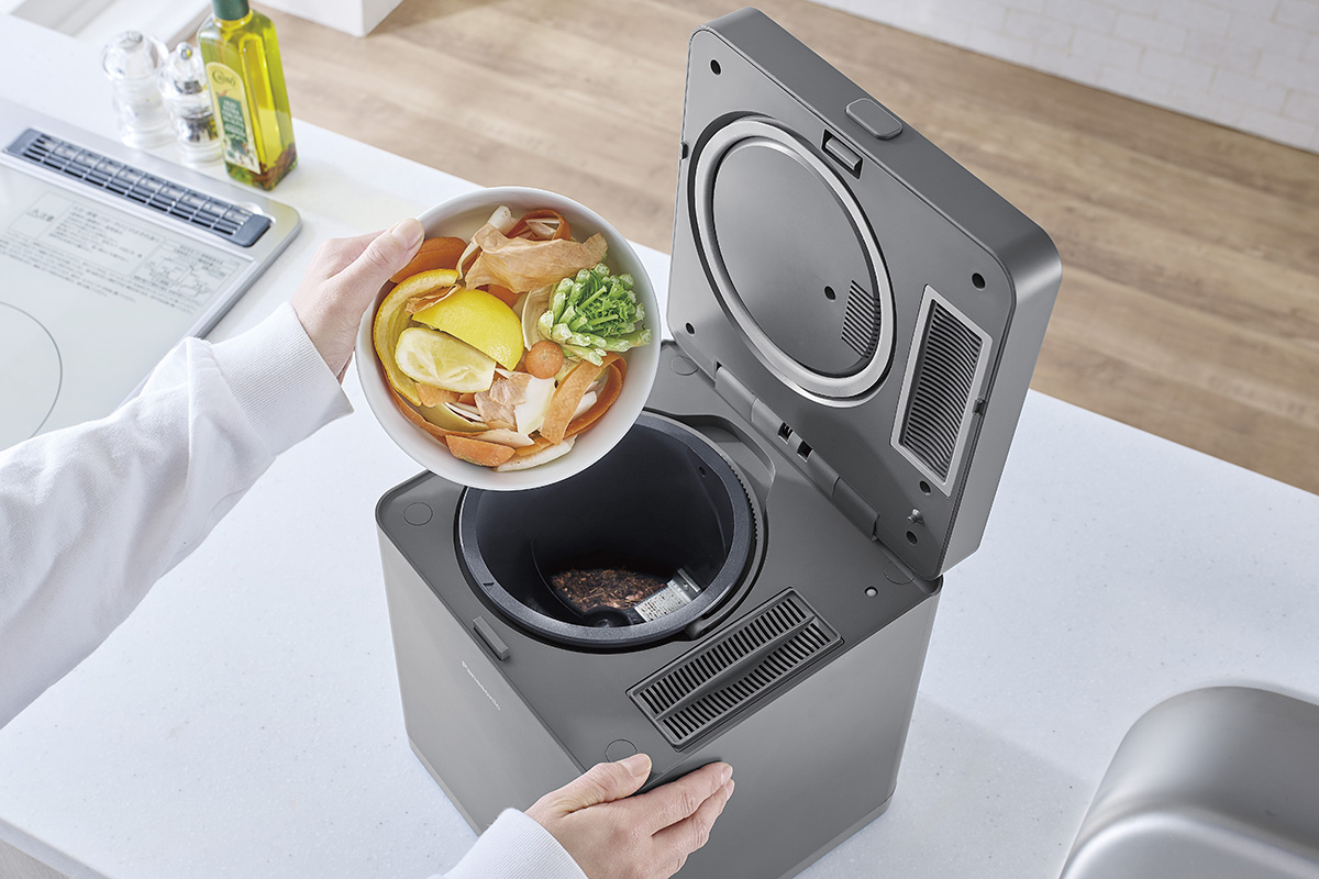 パナソニック、ゴミ量1/10に減らす生ゴミ処理機 - 家電 Watch