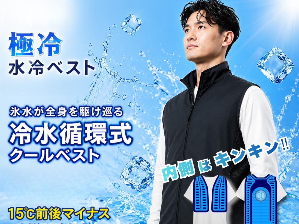 氷水を着る「水冷服」涼しさ52時間 - 家電 Watch