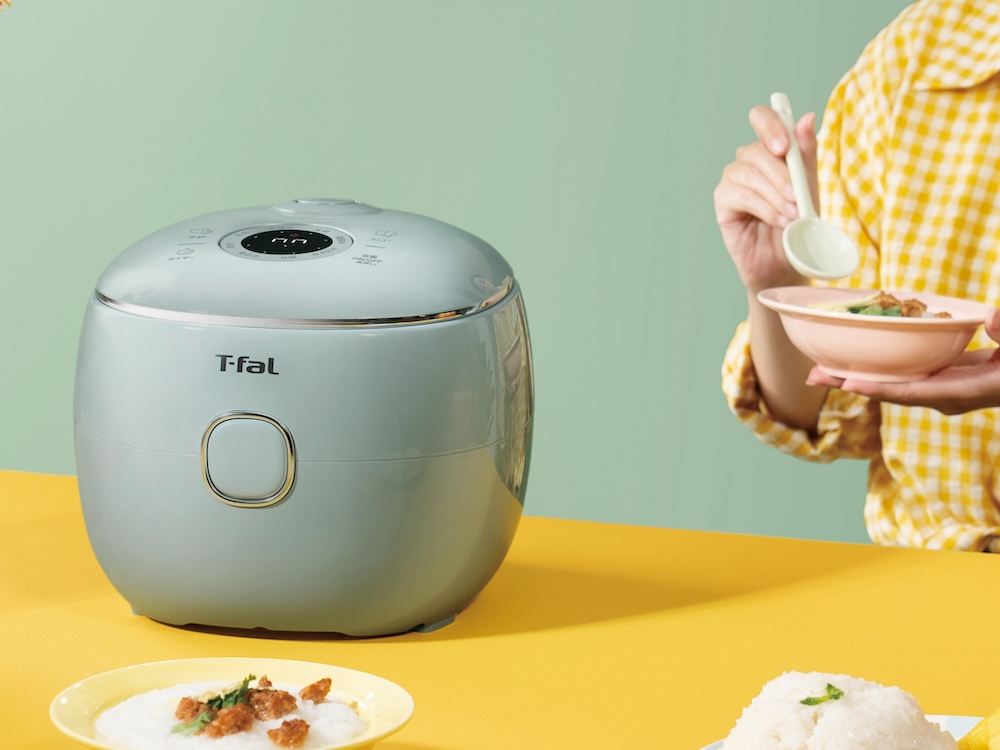 ティファールの丸っこい炊飯器 ポップな4色から選べる - 家電 Watch