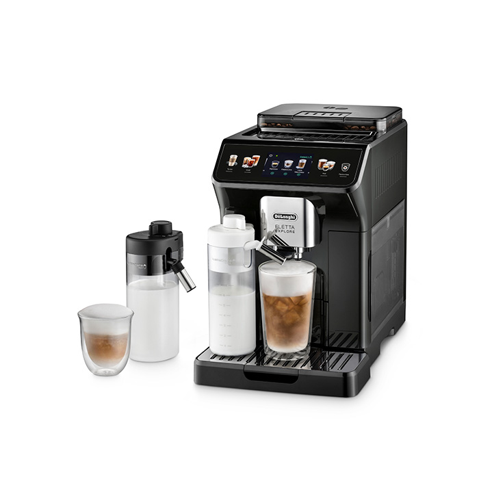 デロンギ エレッタ エクスプロア 全自動コーヒーマシン ECAM45055G