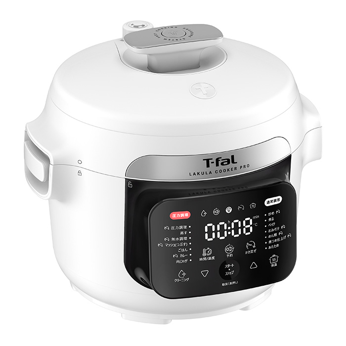 ラクラ・クッカー プロ 自動調理鍋 ホワイト CY3811J0