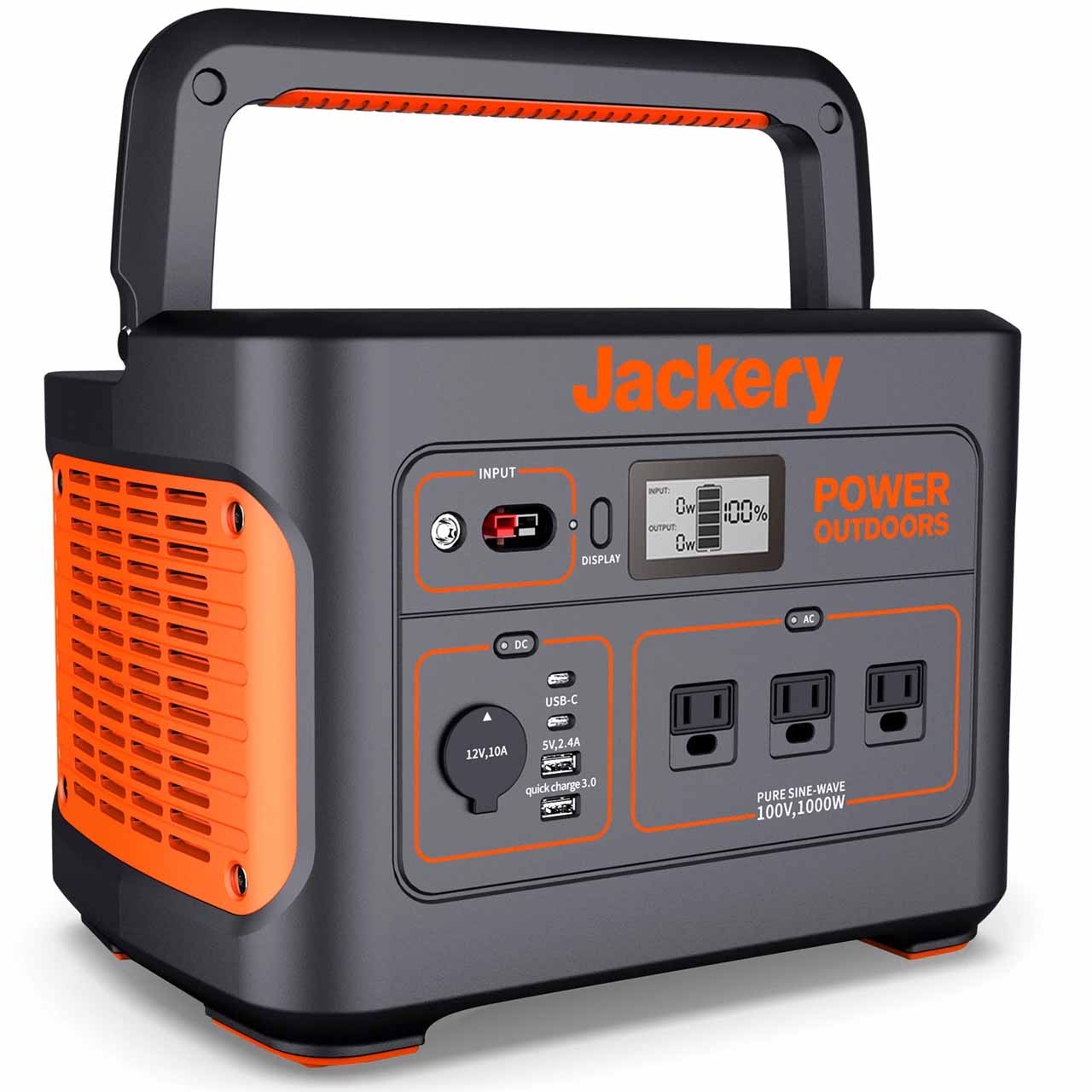 キャンプはもちろん災害時も安定した電力を供給してくれる！「Jackery