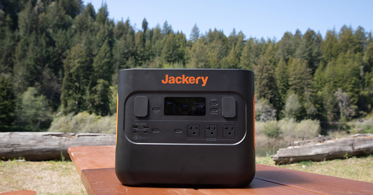 Jackeryフラッグシップは強い! インドア派も注目の大容量・高出力